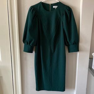 Green Calvin Klein size 4 dress